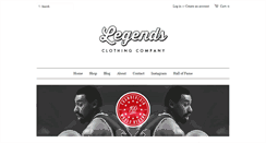Desktop Screenshot of legendssf.com