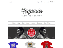 Tablet Screenshot of legendssf.com